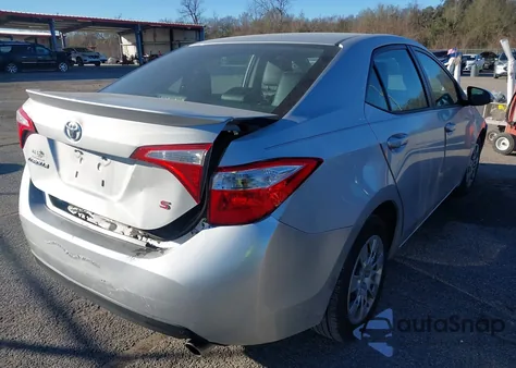 2015 Toyota Corolla S из США, поврежденный, VIN 2T1BURHE4FC271983